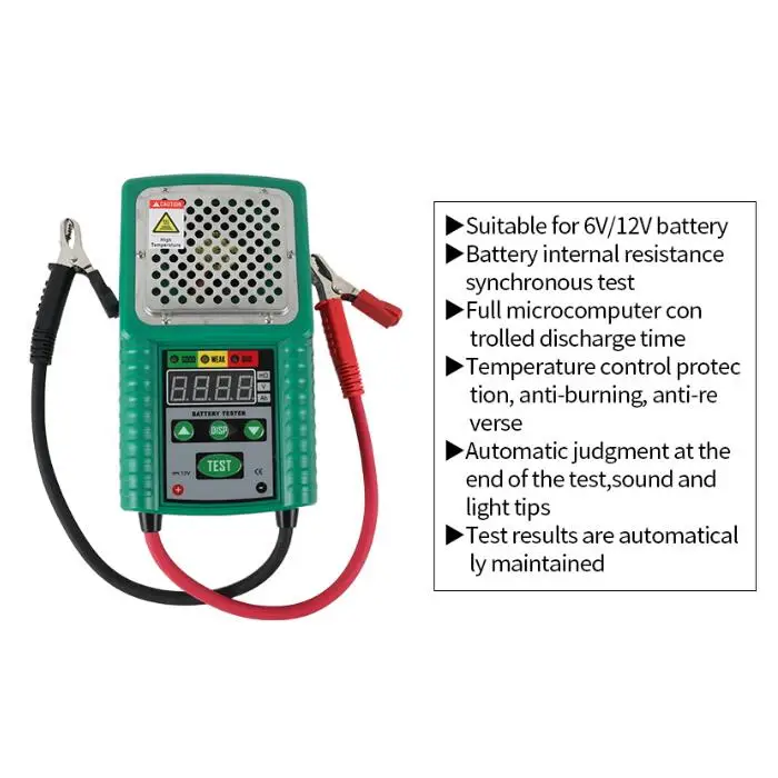 DUOYI DY226 тестер аккумулятора 6V работающего на постоянном токе 12 В в медицинский осмотр автомобильной хранения солнечной энергии морской питание от емкость для светодиодный