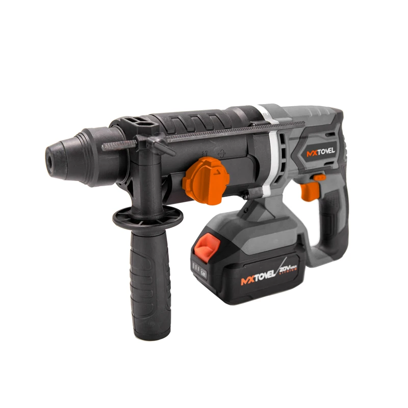 MXTOVEL Custom Unique Design 18v Rechargeable Battery Drill Cordless Power Tools Electric Hammer Drills