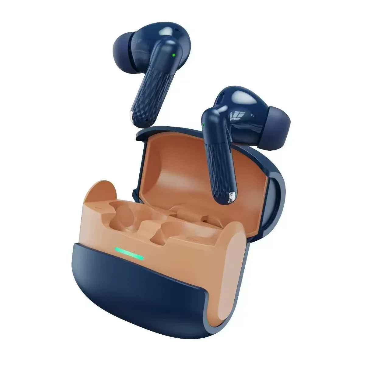 制造商批发 2025 新款无线双耳入耳式耳机 LED 电池降噪 IPX4 防水 高保真音质