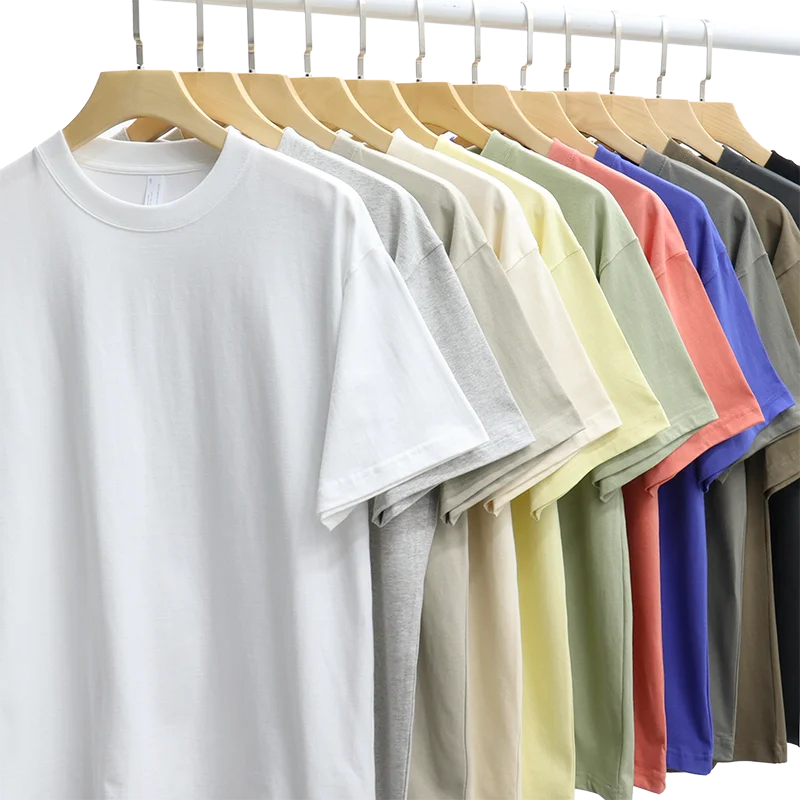 Wholesale 100 Cotton 245gsm High Quality Custom Men's Tshirt Printing