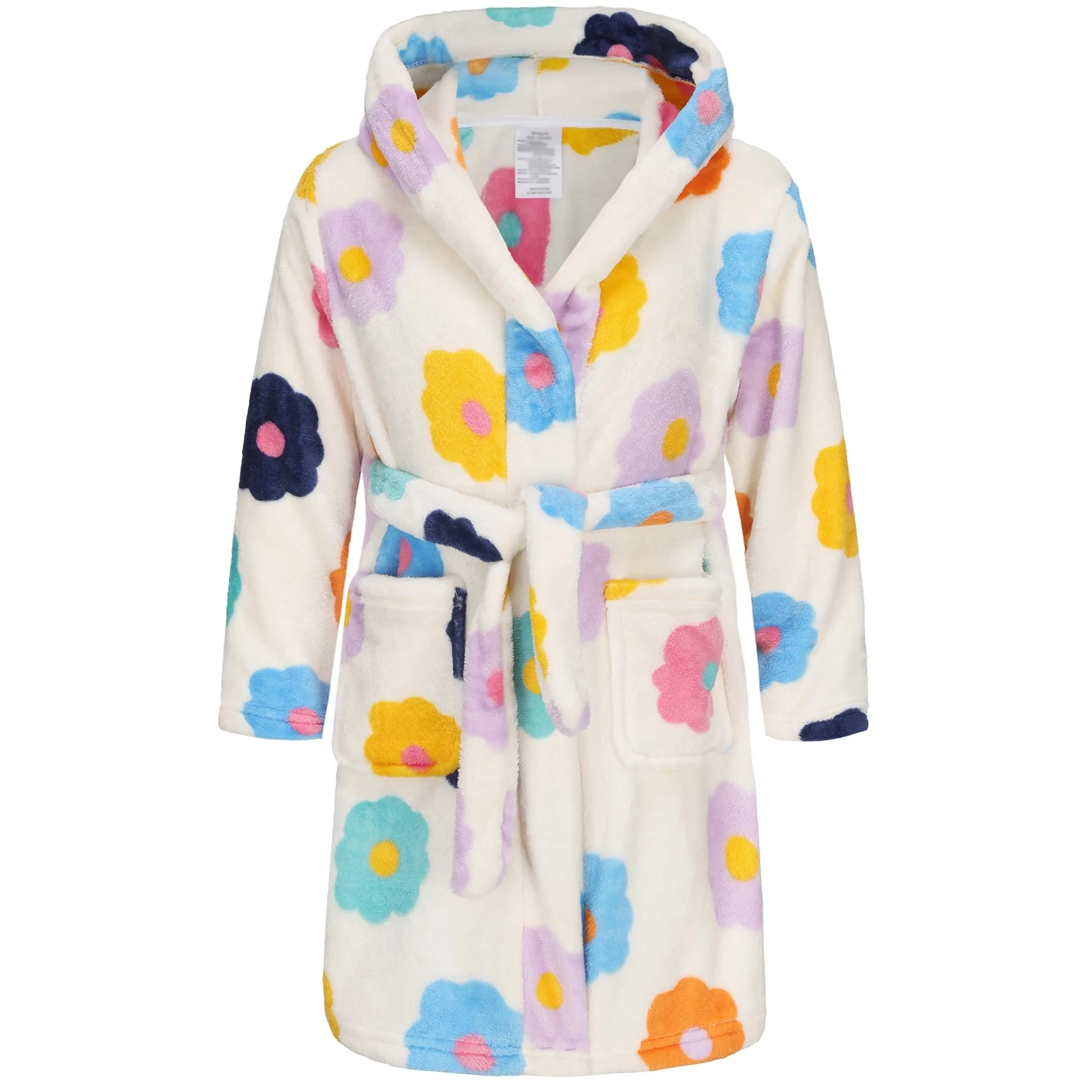 New fashion Customized Portable Soft Plush Flannel Printed Bathrobe Children Bathrobe factory