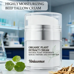 Natural Moisturizing Soothing Brightening Plant Extract Essence Recombinant Collagen Peony Repair Anti-wrinkle Line Relief Cream