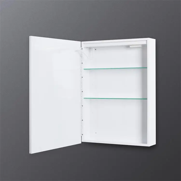 Роскошный светодиодный зеркальный шкаф с акриловым освещением металлическая подсветка для ванной комнаты медицинский домашняя мебель