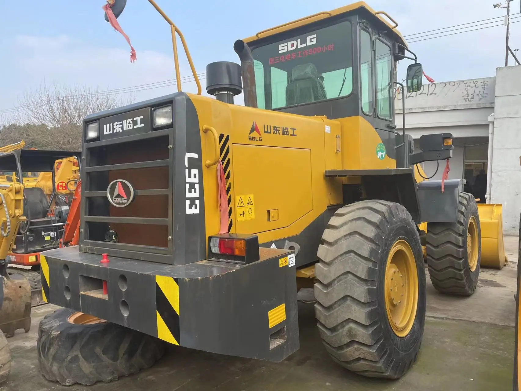 LG955F Second Hand Loader LG956 LG936 933L Used SDLG Loader