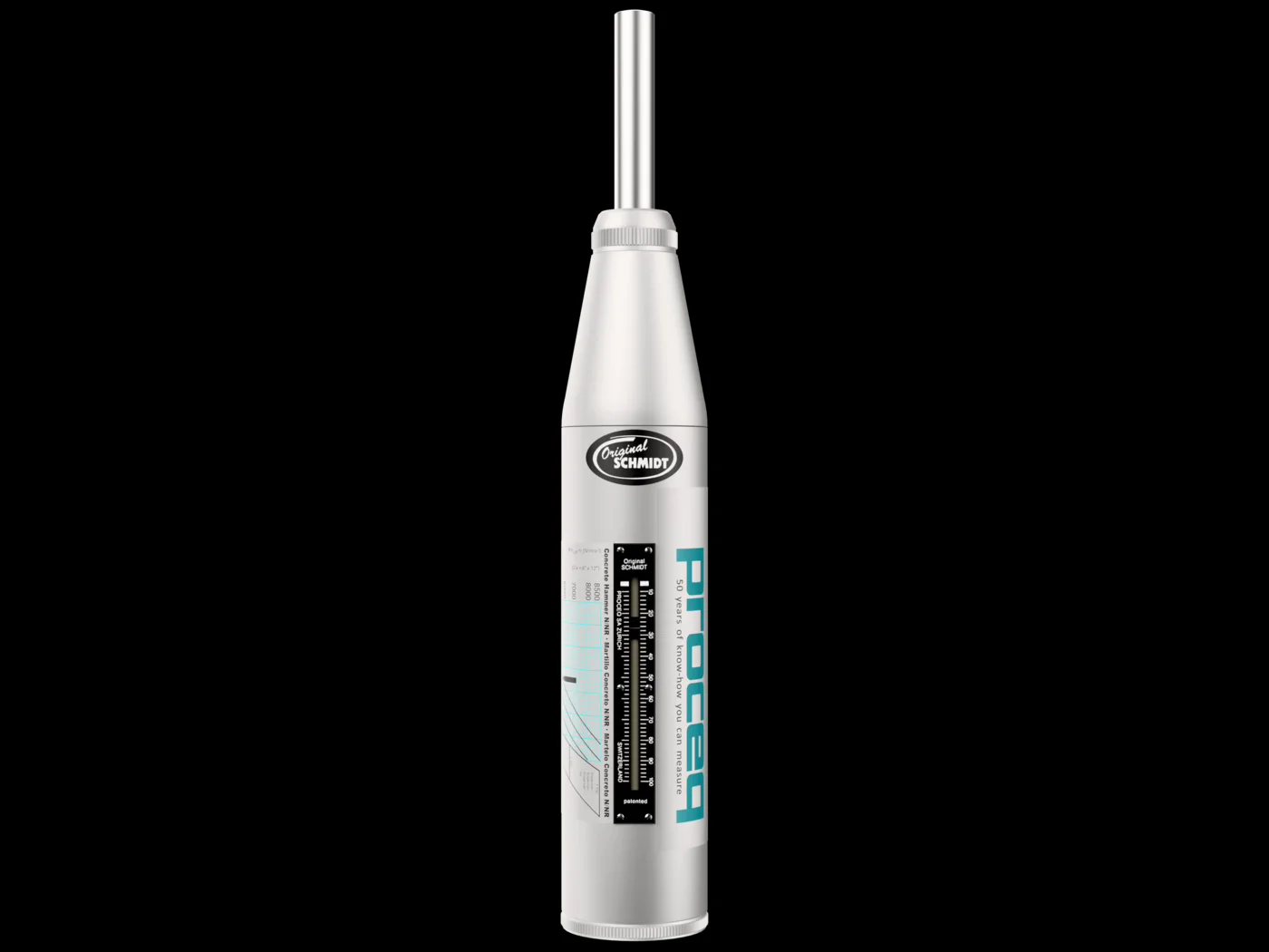 Proceq Original Schmidt Swiss Concrete Rebound Hammer with 1-Year Warranty for Testing Concrete Strength
