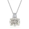 Single pendant+OShaped chain (GWhite)