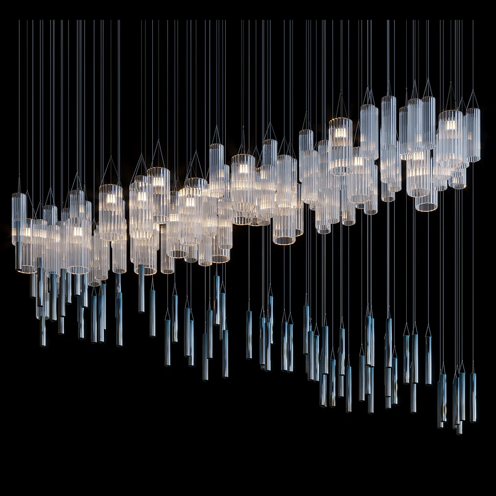 Large Chandelier for the Banquet Hall - Art Decor Pendant