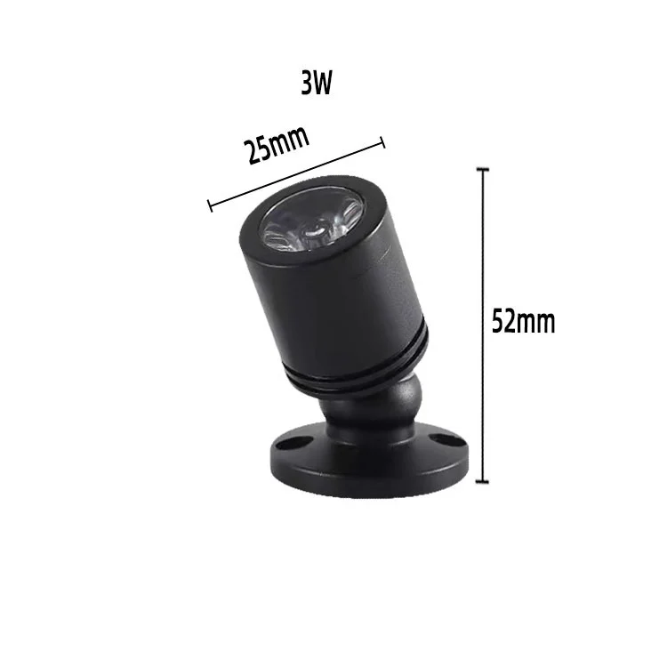 Mini Led Track Spot Light Led Mini Spot Jewelry Display Lights on 12v24v Dc Led Power Track System