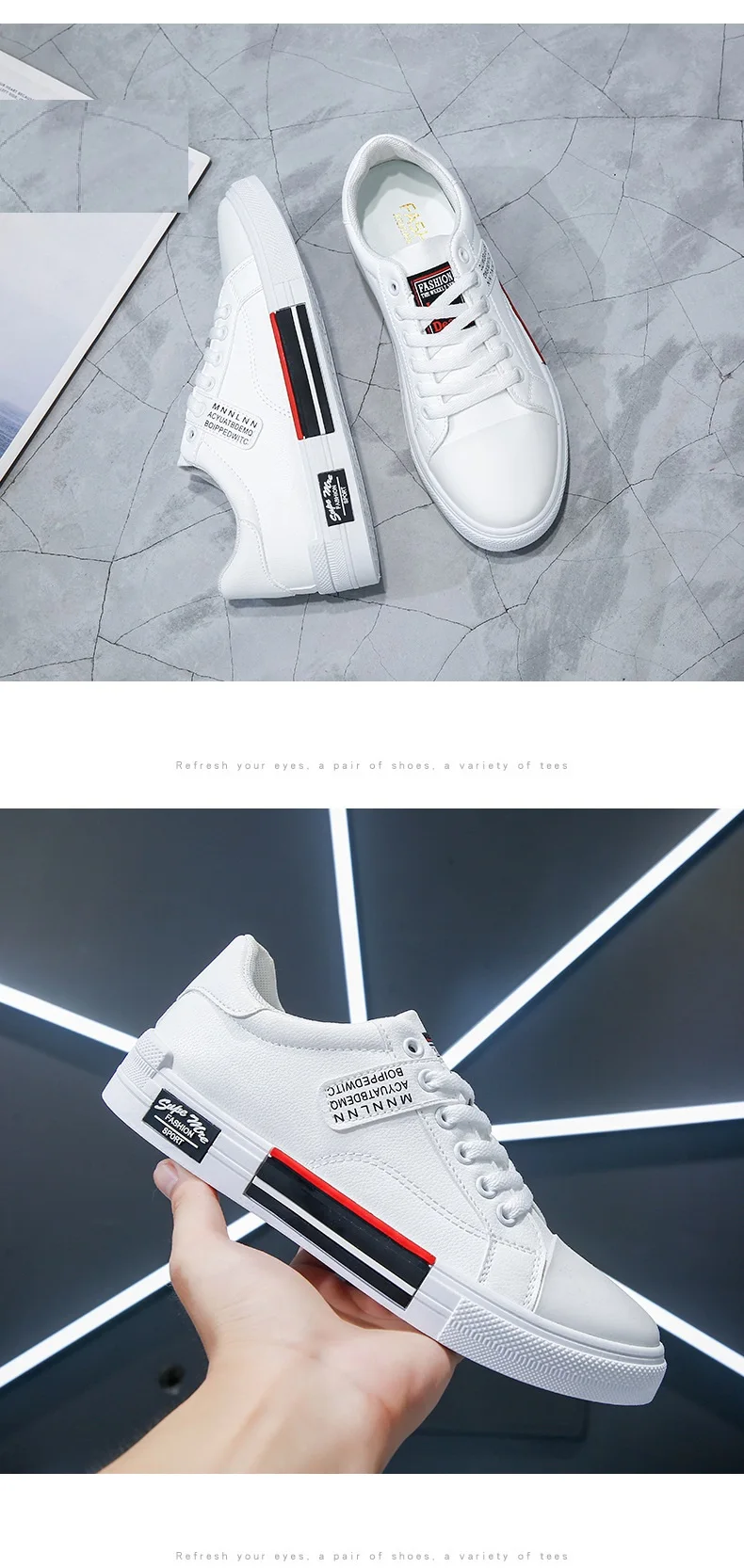 Printemps 2025 nouvelles baskets montantes en cuir pour hommes