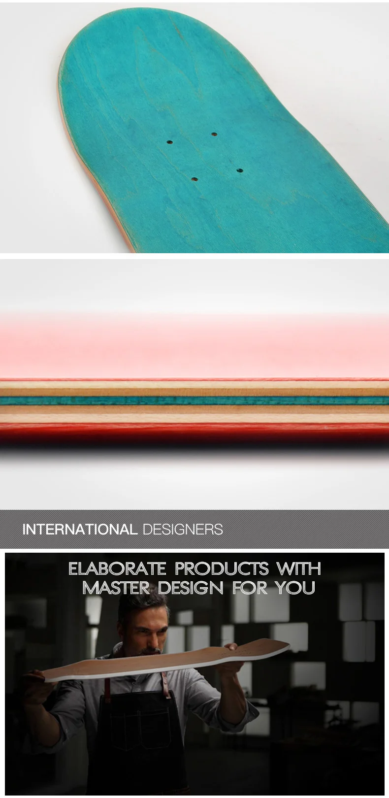 Wholesale Wooden Blank Canadian Maple Skateboard Pro Skate Board Decks Buy Skateboard Deck