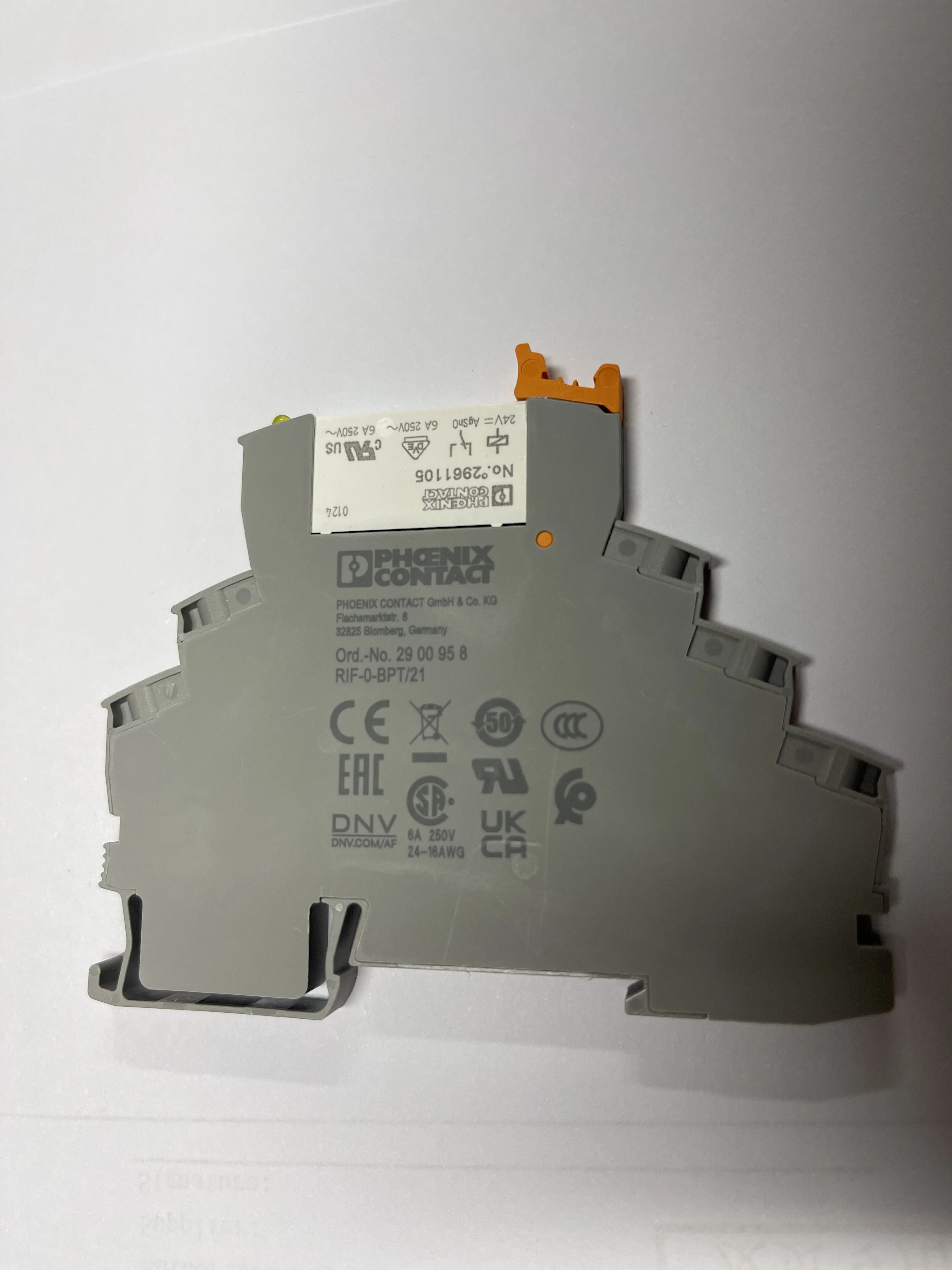 Phoenix Contact Relay Module RIF-0-BPT/21 2900958