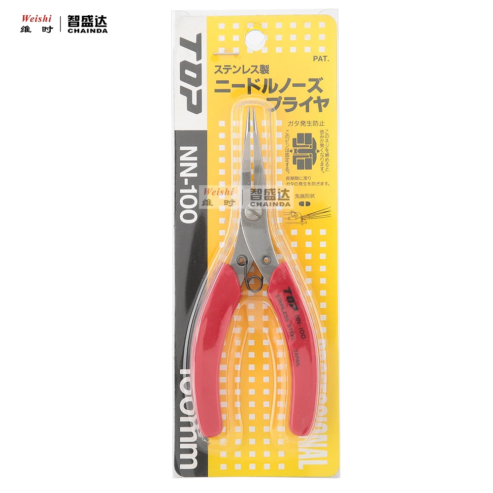 Source Japan TOP beyond toothless needle-nose pliers NN-100 stainless steel  needle- FN-100 Flat nose pliers Jewelry pliers on m.alibaba.com