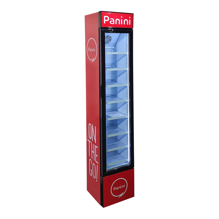 Холодильник для пивных бутылок Meisda 105L коммерческий тонкий вертикальный дисплей