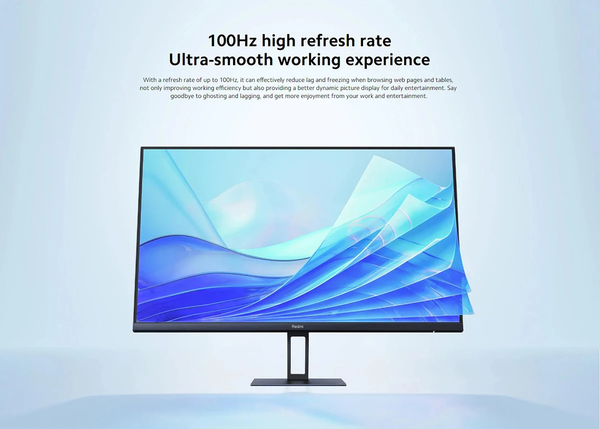 Xiaomi Redmi Monitor A27 27 Inch Monitor Desktop PC Screen 75hz Refresh Rate 1920*1080 FHD 250nits sRGB 99% Xiaomi Redmi Monitor A27 27 Inch Monitor Desktop PC Screen 75hz Refresh Rate 1920*1080 FHD 250nits sRGB 99%