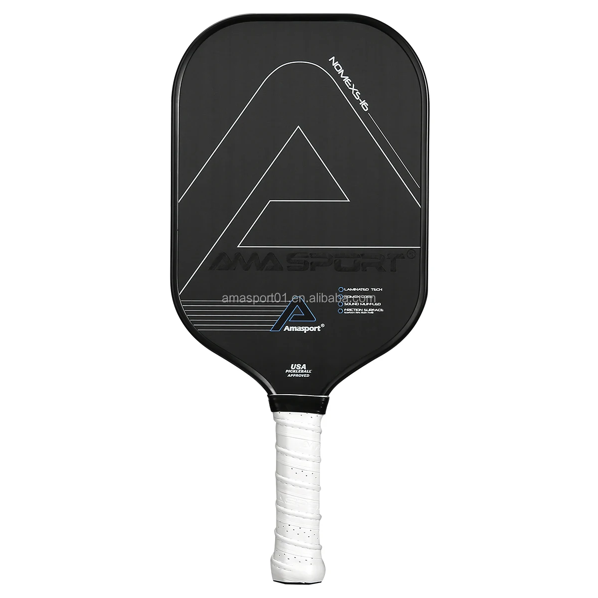 Unibody Construction Overlapping Pickleball Paddle Face Thermoformed ...