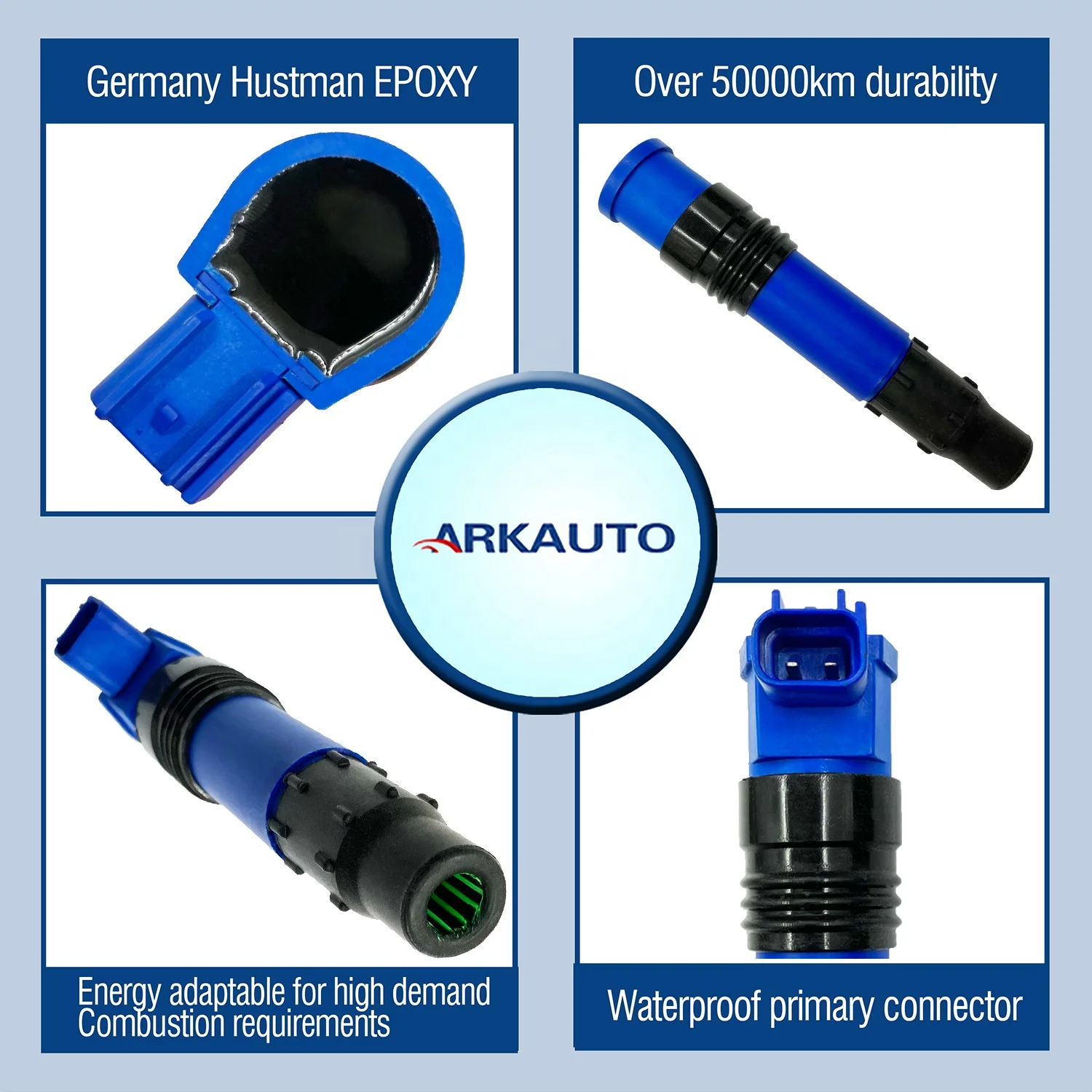 High Performance Blue Motor Cycle EFI Ignition Coil for Kawasaki