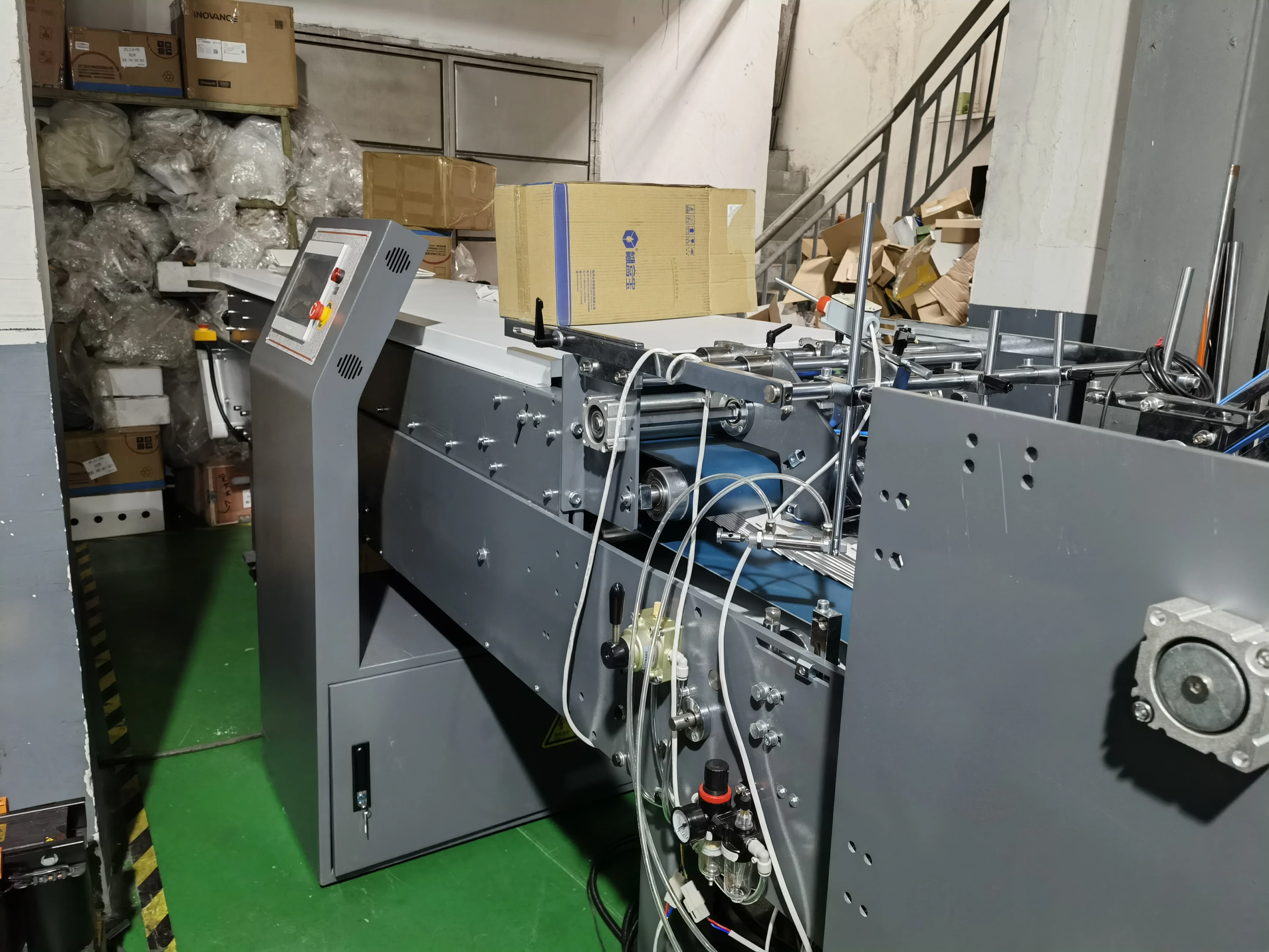 product zh 900xc modular multifunction fully automatic 4 and 6 corner box folder gluer machine-23