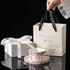 Pink bow gift bag
