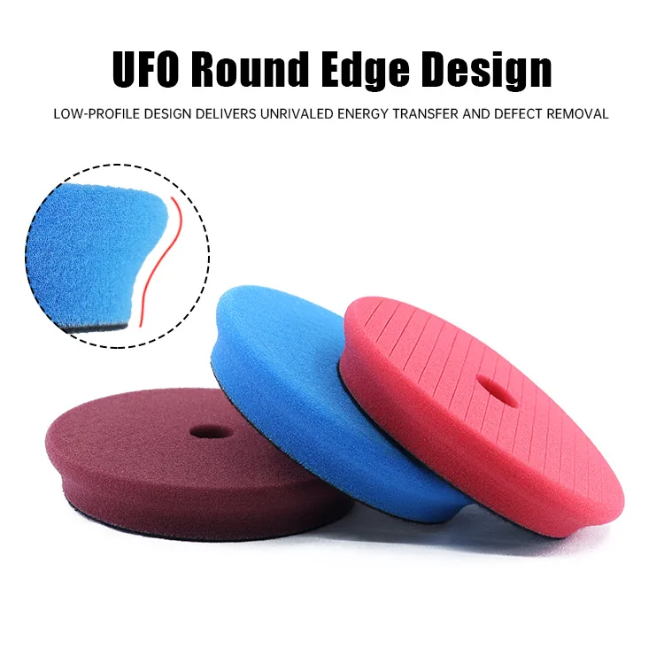 Губка для удаления царапин с фирменным логотипом, 5,5 дюйма, 5 дюймов, 125 мм