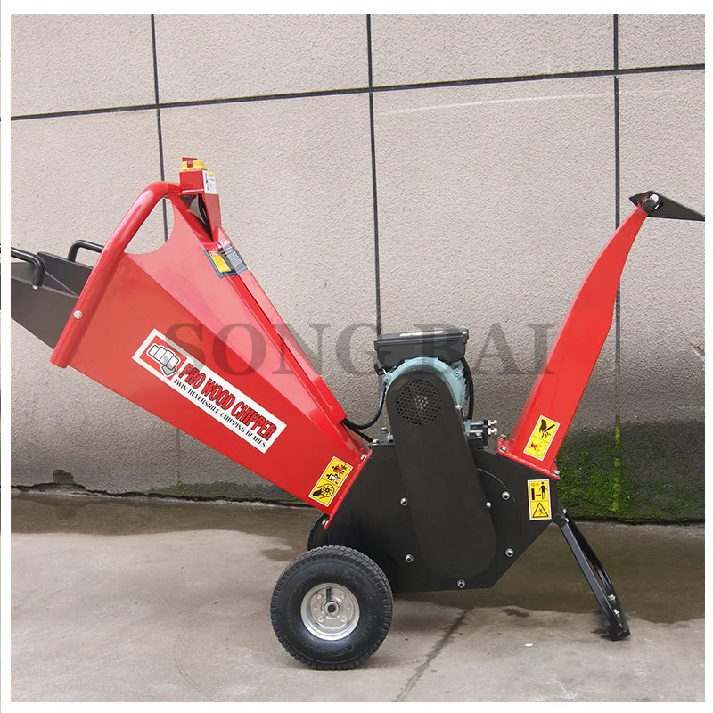 Small Garden Leaf Mulcher Shredder Mulching Chipping Machine Forest