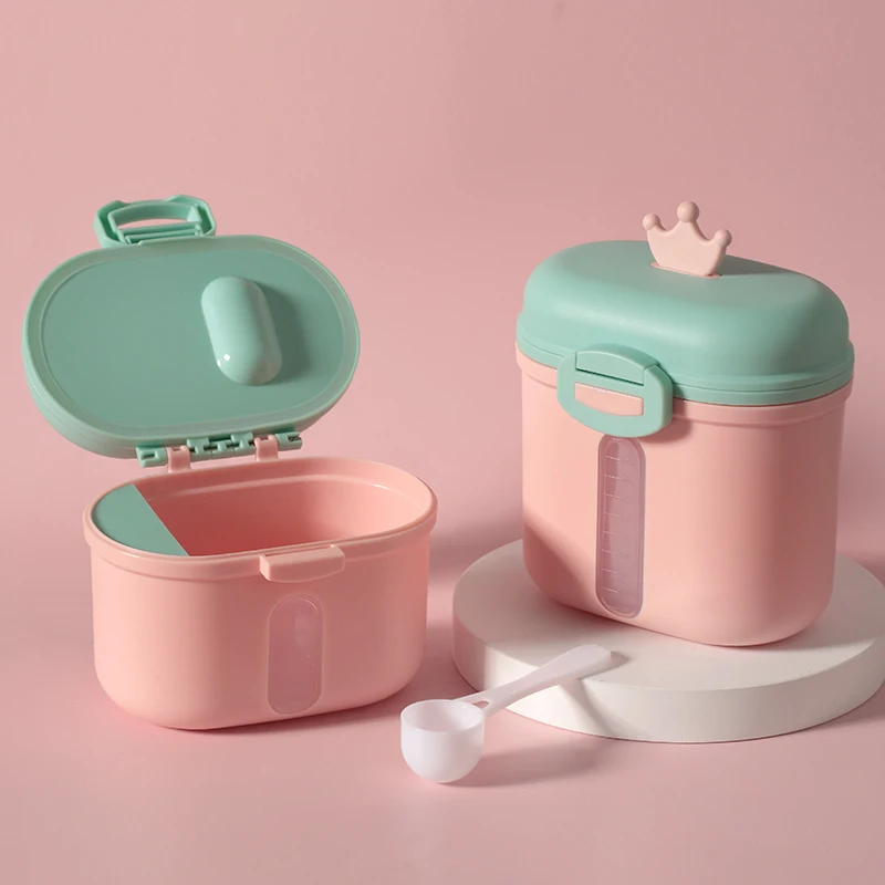Unique Design Baby Feeding Products Portable Milk Powder Box Formula  Dispenser Baby Milk Powder Storage Container