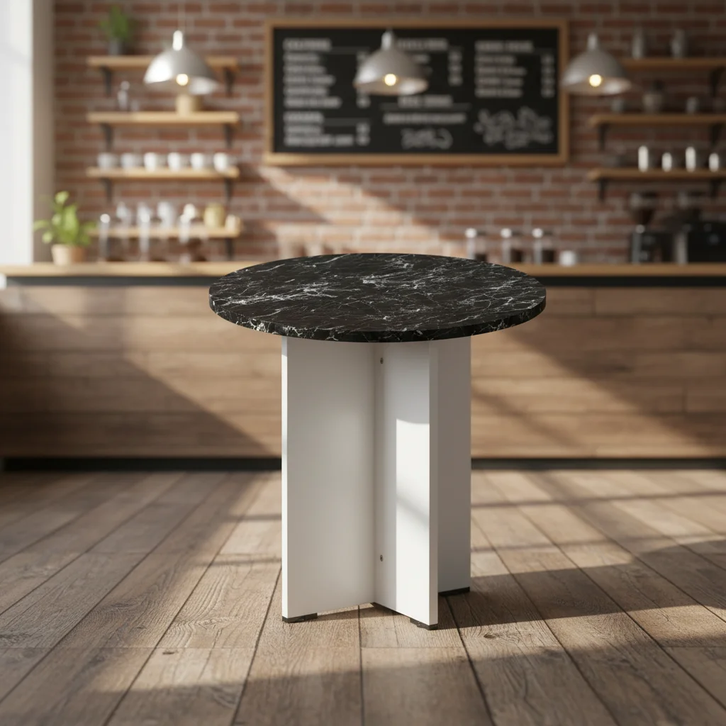 Compact Consultation Table ABS Connection System Coffee Meeting Desk Office Conversation Furniture 4