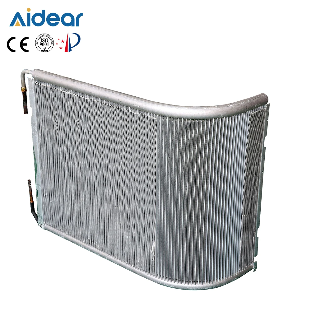 Customized Aluminum Micro Channel Heat Exchanger for Air Conditioning  Environment Friendly