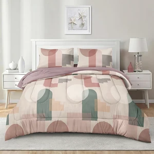 Lilianna Hypoallergenic Comforter Set 4-Piece - Allergic Safe Cotton Twin Size Bedding