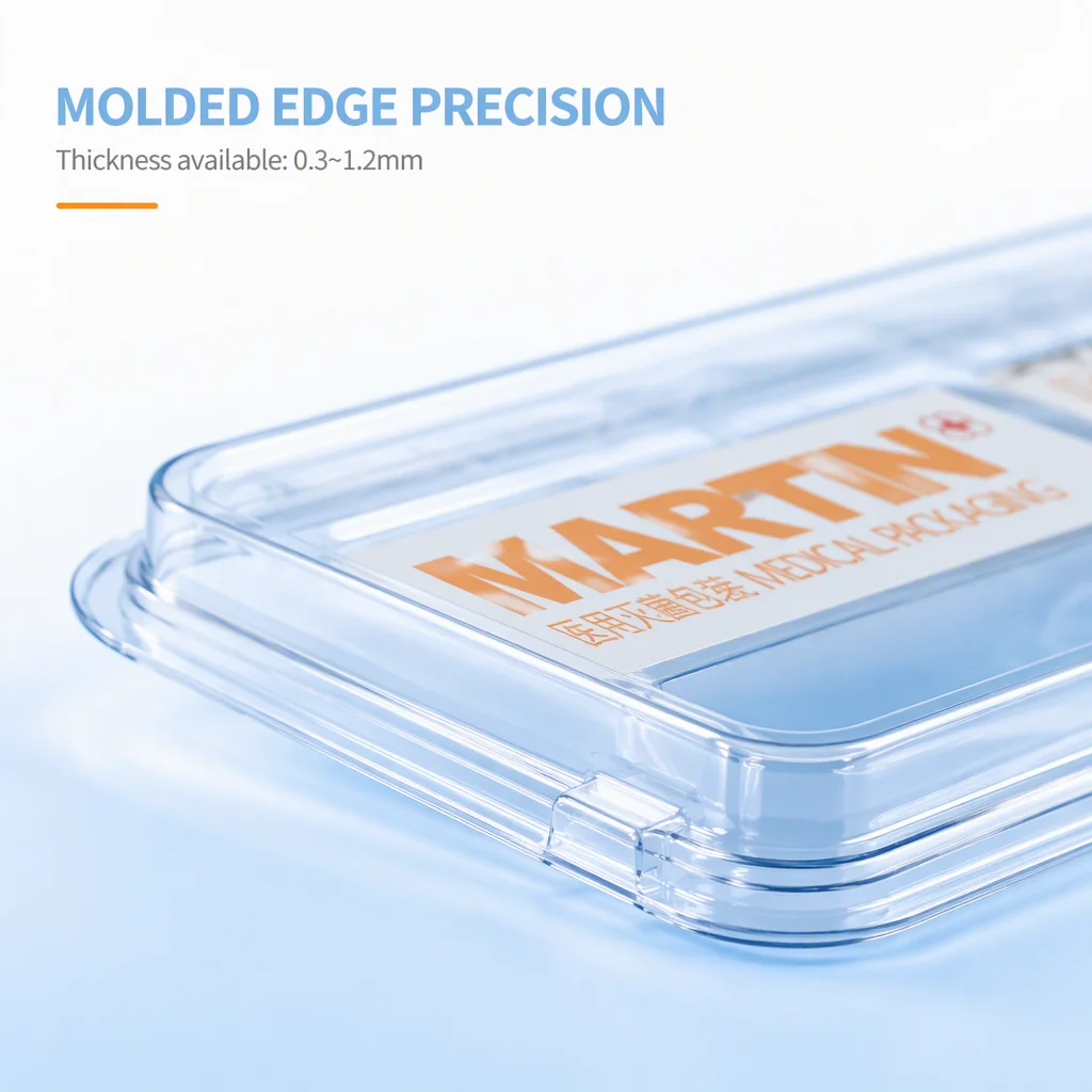 Thermoforming Tray for Cosmetic Instrument Custom Thermoformed Plastic Tray for Skin Booster