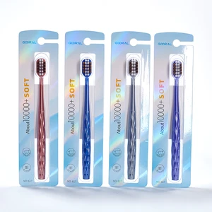 Wide Head Soft Bristled Manual Toothbrush Customized Design Biodegradable Disposable Household Toothbrush New Design Wholesale