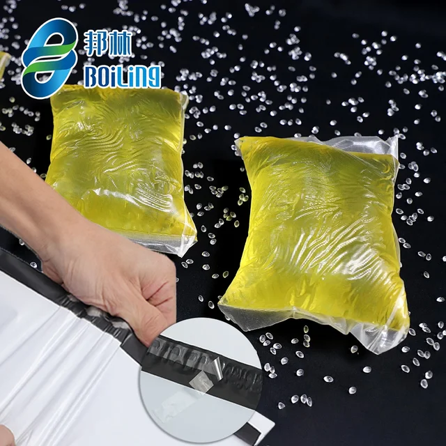 Self-Sealing Hot Melt PSA Glue for PE Courier Express Plastic Bag Pet Release Liner for Construction and Transportation Use