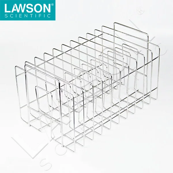 Кронштейн из нержавеющей стали LAWSON 10-позиционный стеллаж однородный мешок уплотнительный стержень (уплотнительный зажим) стопка и