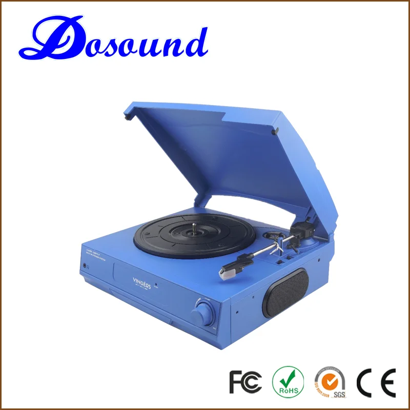 Vinyl Turntable Record Player LP Disc BT Gramophone Phonograph