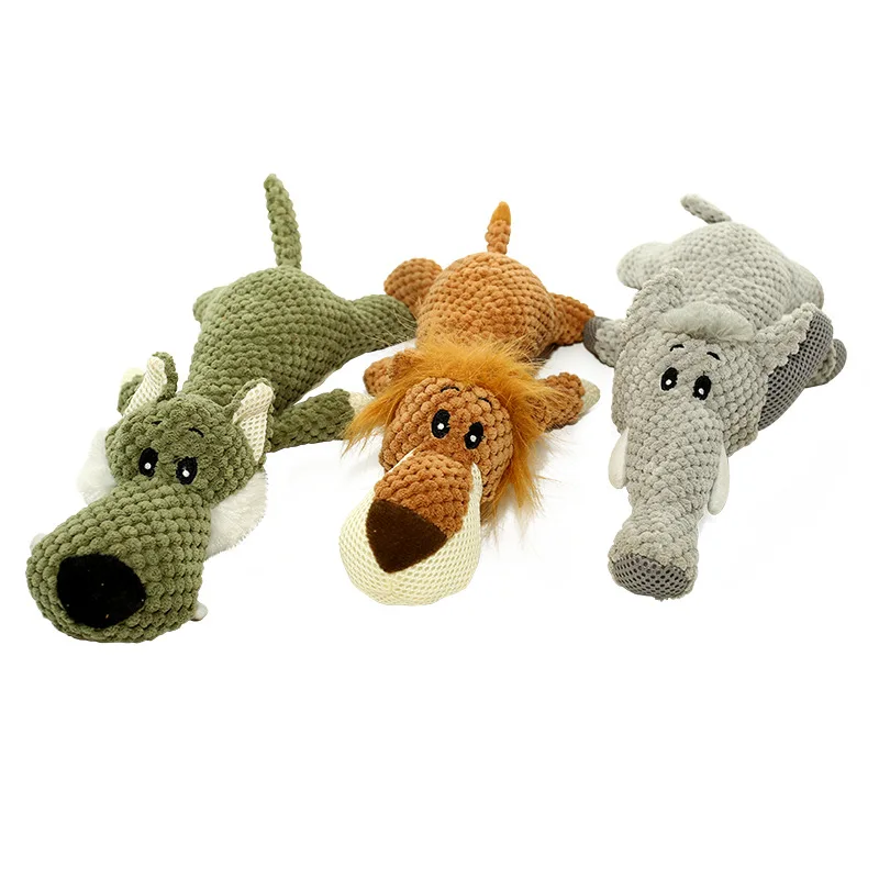 stuffed lion dog toy