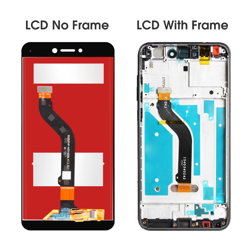 Factory Price For Huawei Honor 8 lite Mobile Phone LCD Touch Screen For Huawei Honor 8 lite LCD Display Complete parts