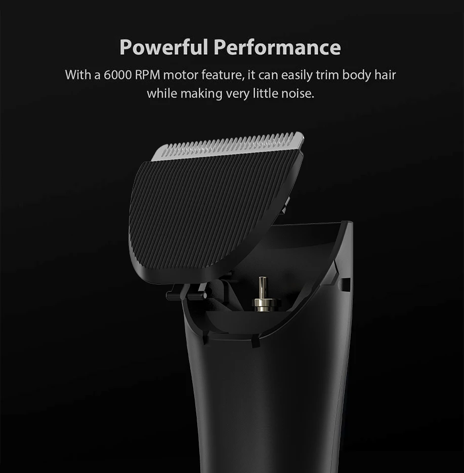 Electric Body Hair Trimmer Professional Custom Wholesale Waterproof For Men Sensitive Area Usb