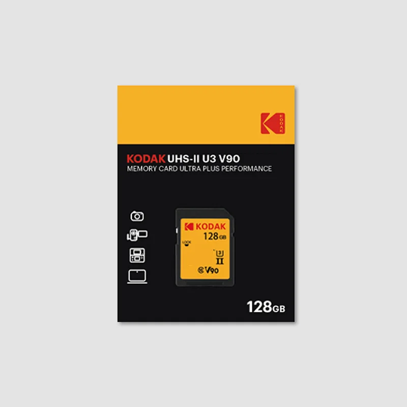 Kodak Sd Ultra Pro Performance Uhs-ii U3 V90 64gb 128gb 256gb Memory ...