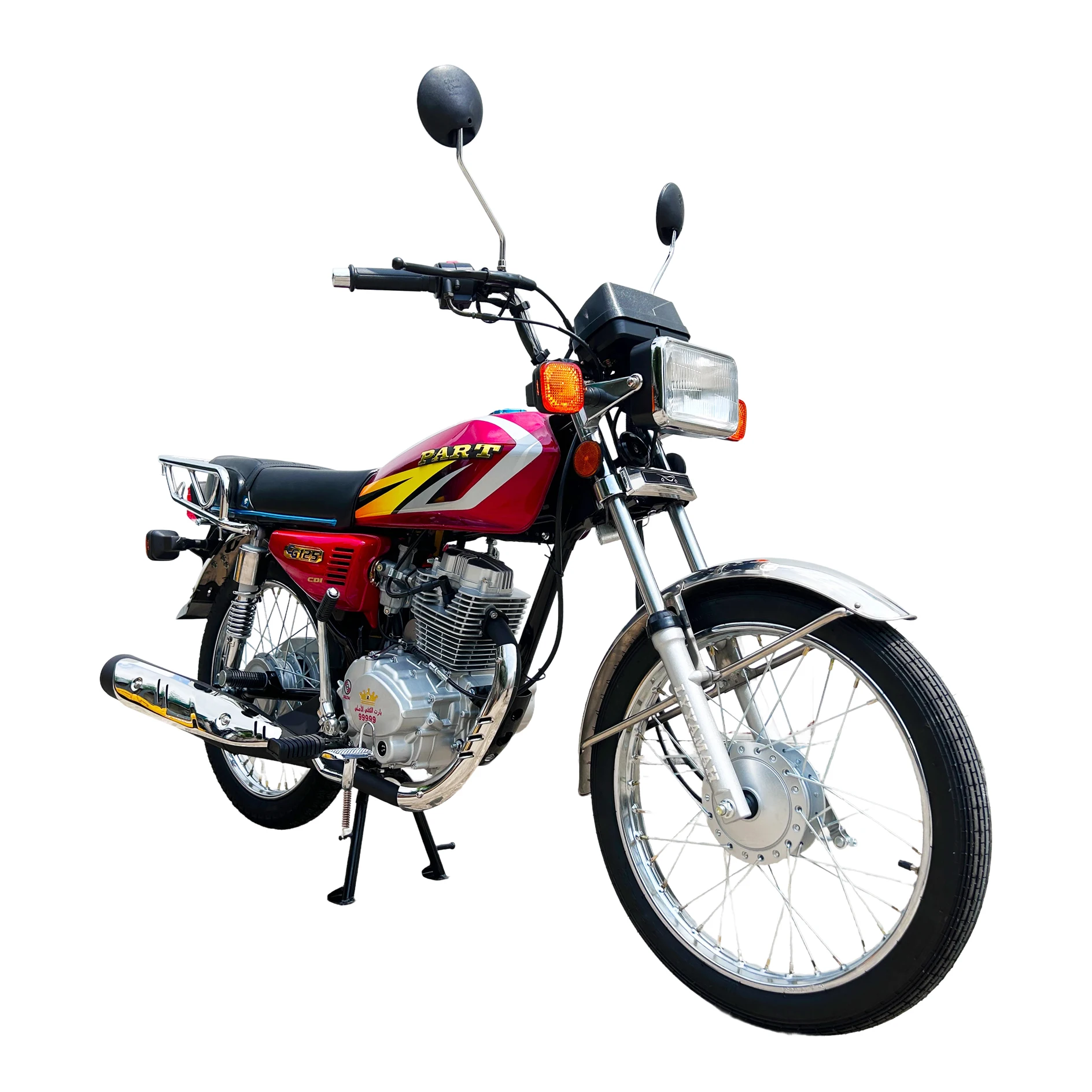Cheap 125cc Used Motorcycles in Algeria - Gasoline Gevatti CG125 with Spoke  Rim Wheel, Reliable Transport Solution