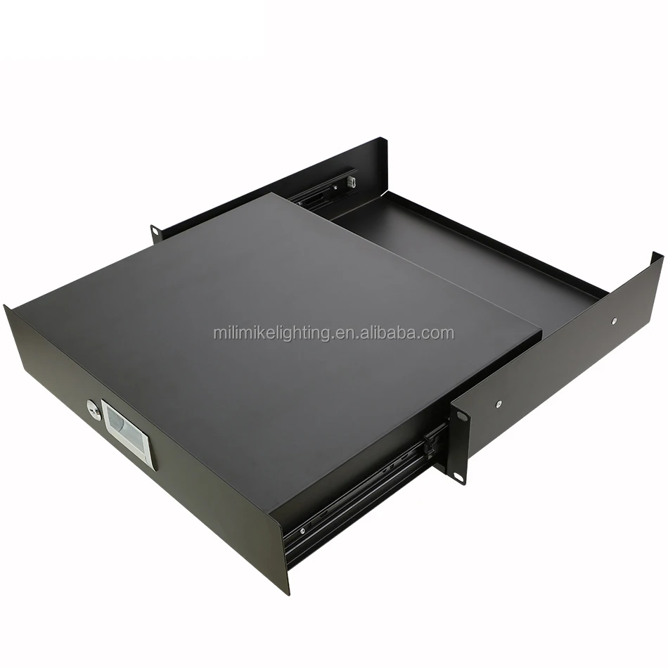 ECCANIXITY Cajón De Ontaje En Rack De 1U Para Rack De Equipo AV/red, , large
