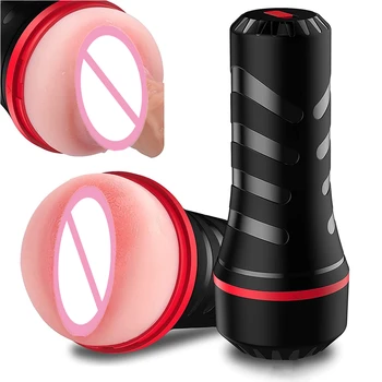 Male Masturbation Squirting Toy Heating Rotating Massager Deep Throat Masturbation Cup Sex Toys for Man