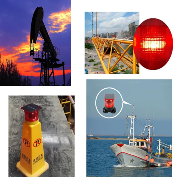 Solar Yacht Lamps Dock Navigation Signal Marine Navigation Light Boat GPS Stern Allround Starboard Approach Lamp
