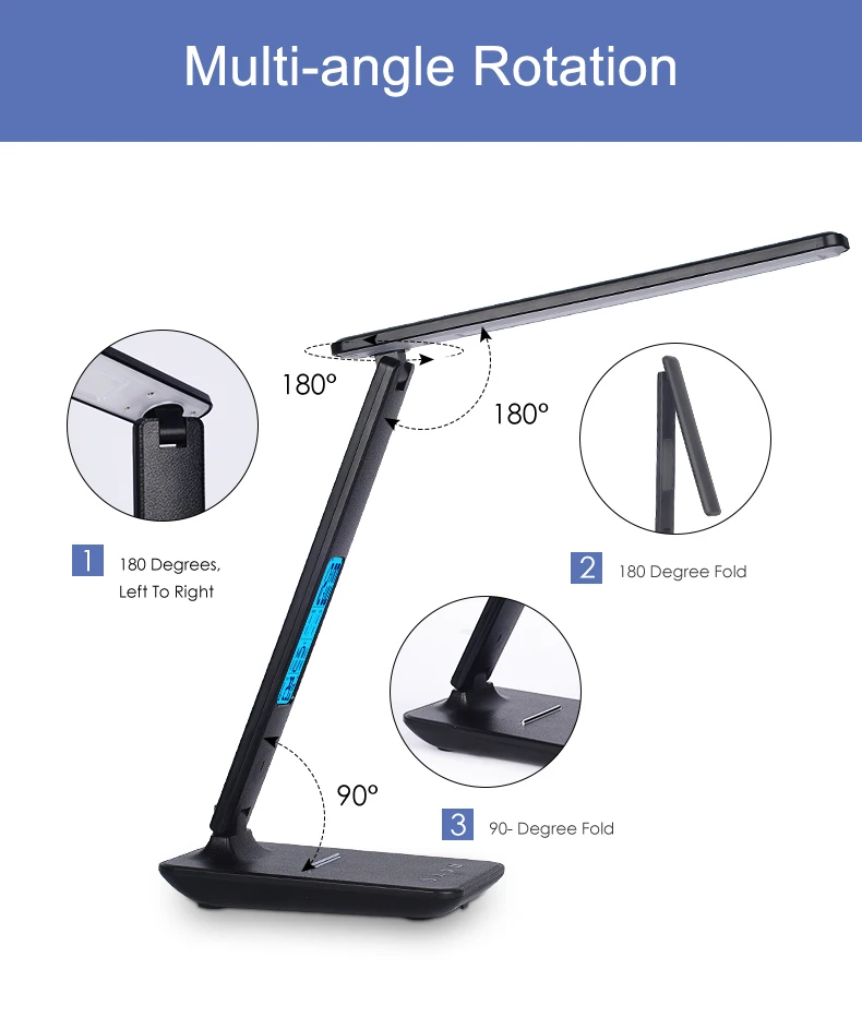 product hot selling usb led desk lamp with wireless charger touch lamp smart home lights-42