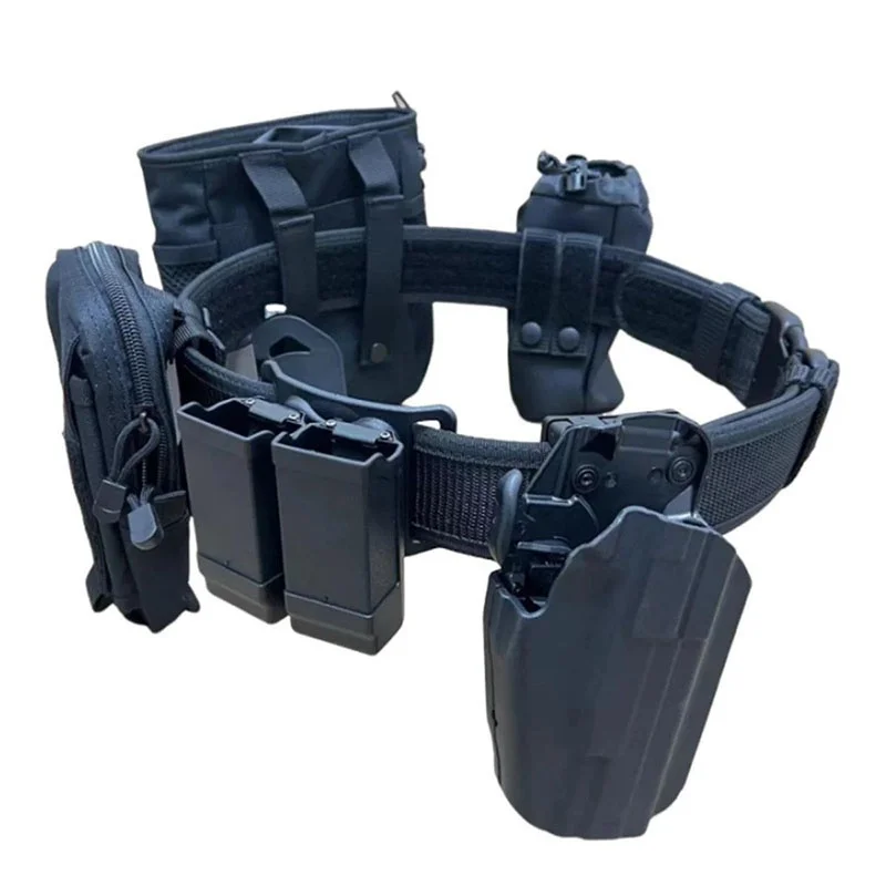 Adjustable Sport Enthusiasts Tactical Belt Set High Density Material High Density Material Competitive Tactic Waist Belt