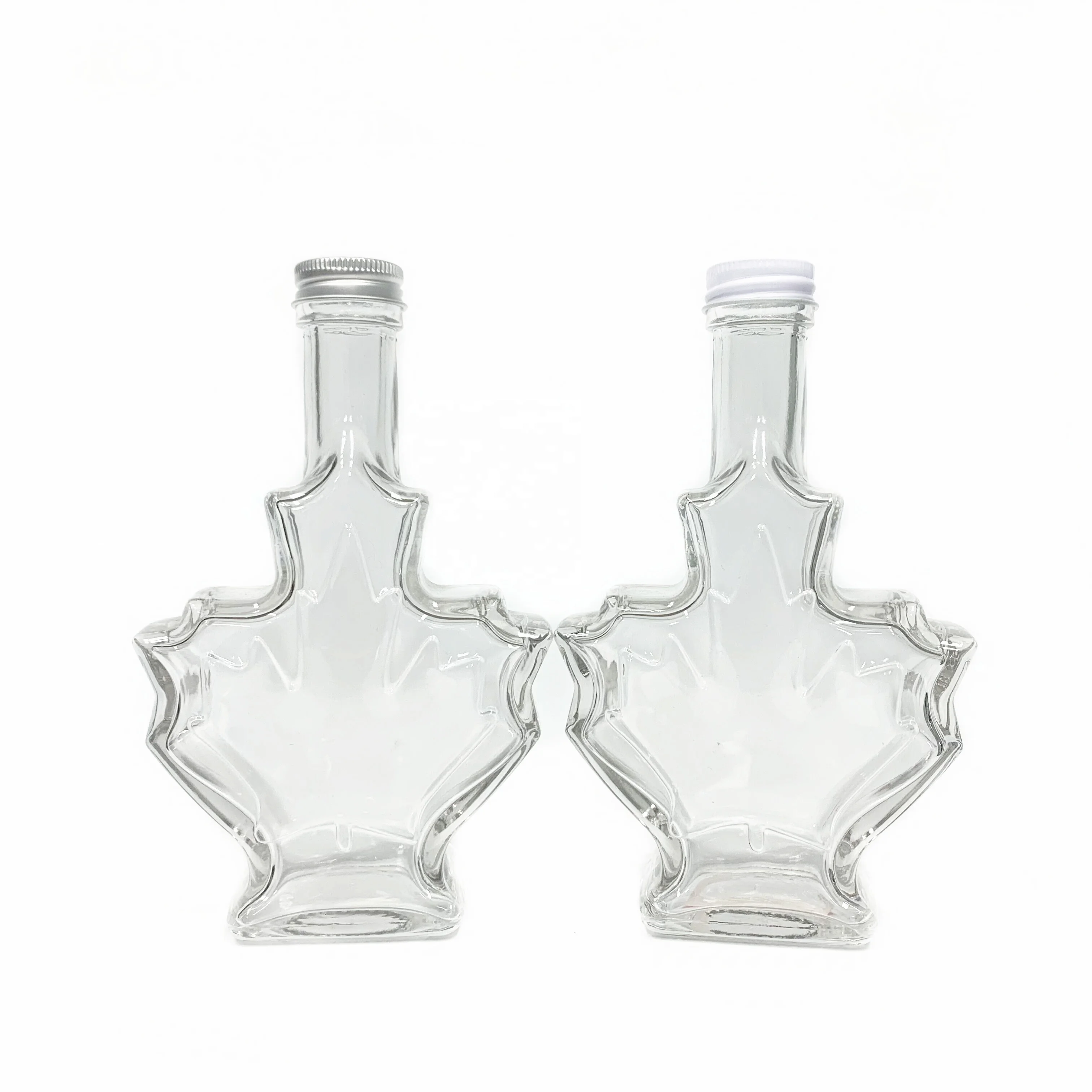 50ml 100ml 250ml Canadian Maple Syrup Glass Bottle with Screw Cap