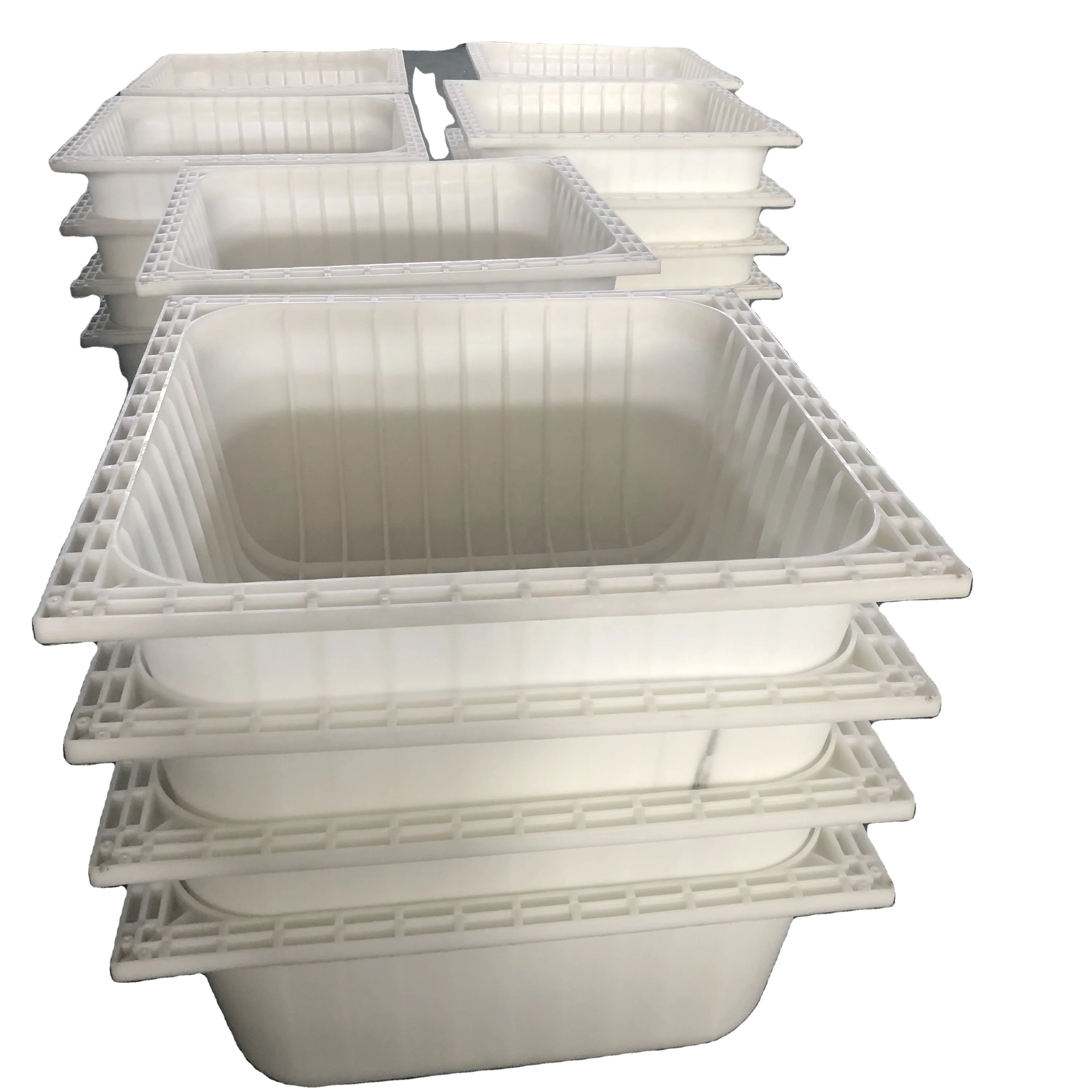 KAIXUAN 01 Monolithic Construction Reusable Buildit Foundation ABS Slab Column Plastic Adjustable Concrete Molds for Sale
