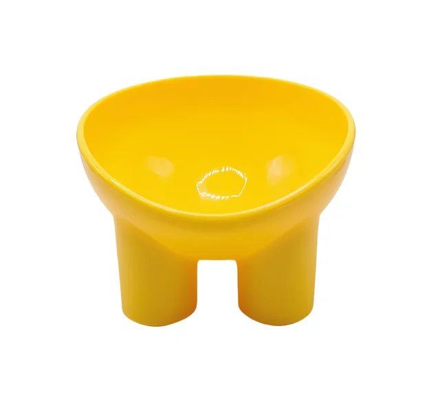 New Design Manufacturer Elephant Leg Neck Guard Pet Water Food Feeder Bowl Cute Pet Cat Feeder Bowl