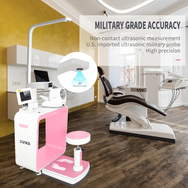 product sonka clinical analytical instruments health checkup kioskself service medical kiosk bmi mete-66