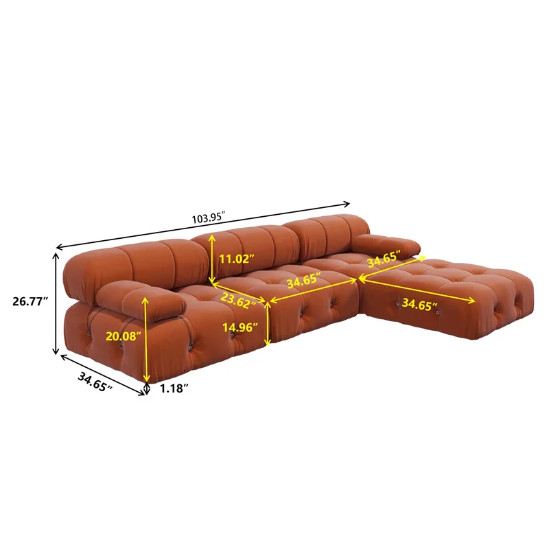 italy design sofa