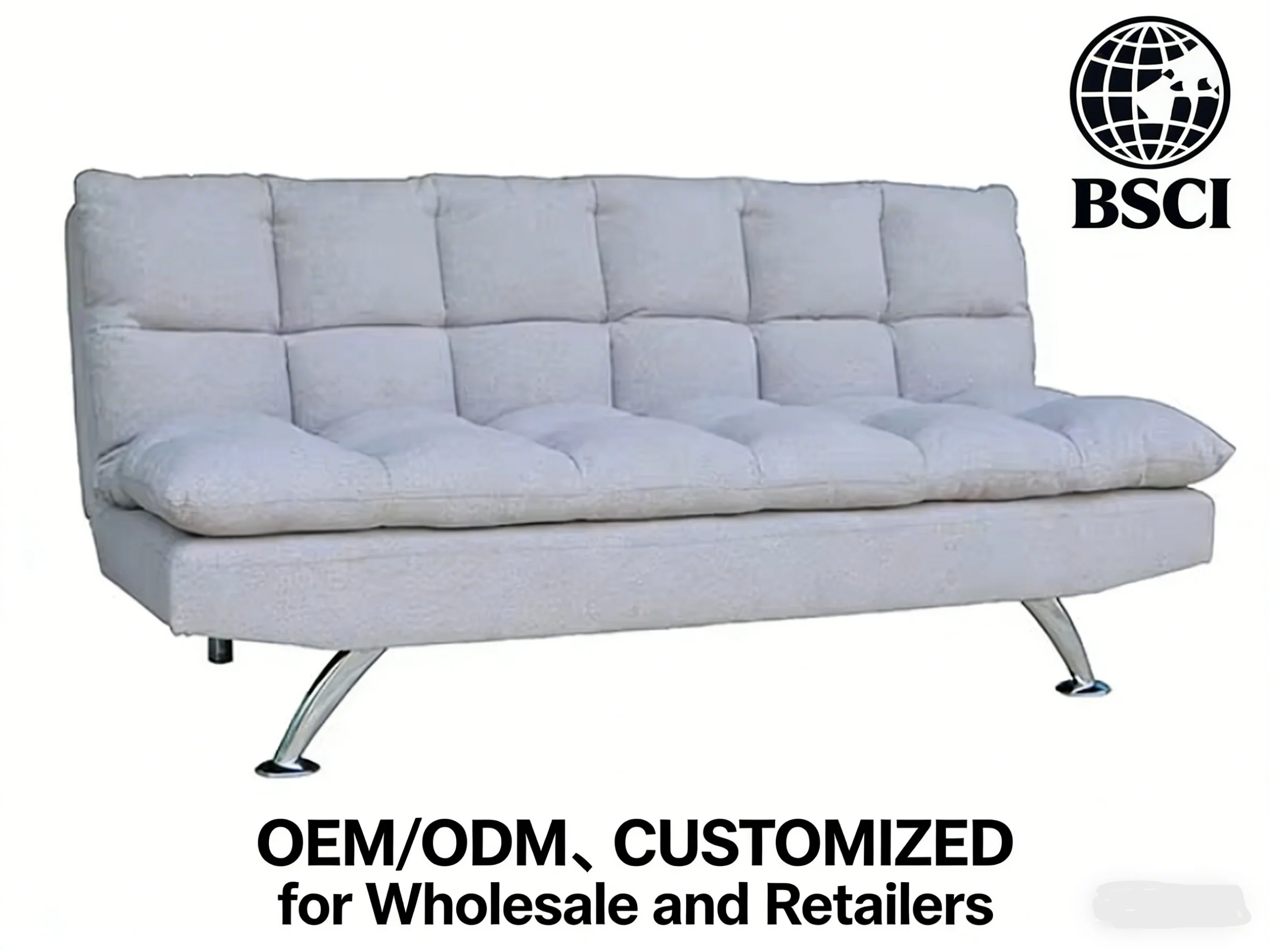 Dual-Purpose Dual-Purpose Sofa Bed Simple Modern Folding for Small Apartment Hotel Office-Extendable Three-Person Comfort