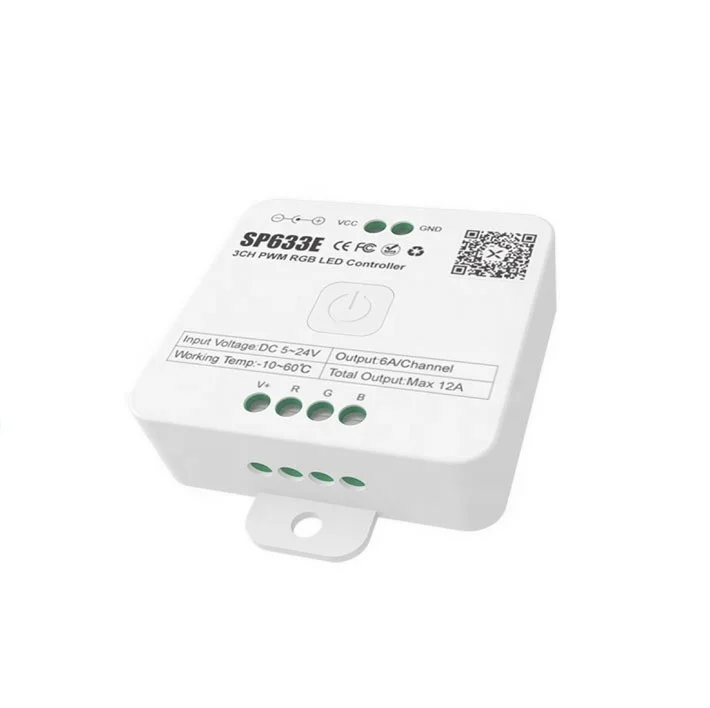SP633E 3CH PWM RGB LED Controller for RGB Led Strip Lights